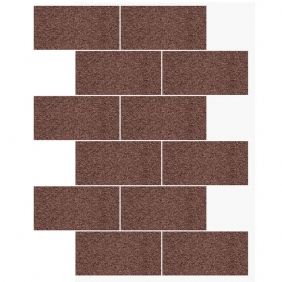 Фасадная панель АМК Блок однотонный 304